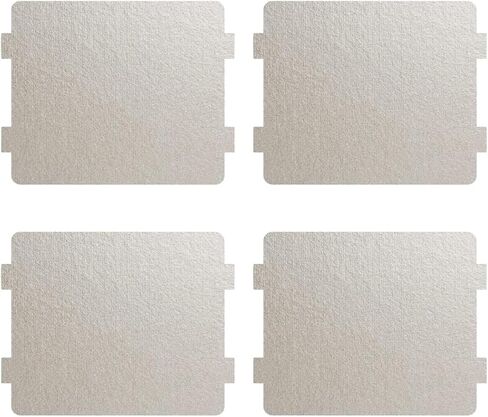4 Packs Microwave Mica Plate, Universal Repair Part for Home Kitchen Microwave (11 x 10 cm) in Saudi Arabia