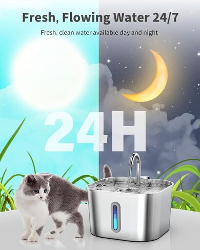 Cat Water Fountain Filters, 6+6 Pack for Stainless Steel Cat Fountain (SM09) in Saudi Arabia