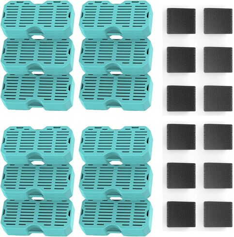 Cat Water Fountain Filters, 6+6 Pack for Stainless Steel Cat Fountain (SM09) in Saudi Arabia