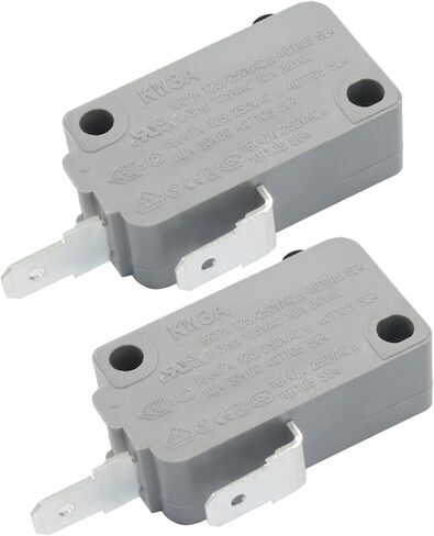 Murtenze KW3A مفتاح باب فرن الميكروويف 16A 125/250V قفل الباب، جزء استبدال مفتاح فرن الميكروويف (2 مفتوح عادة) in Kuwait