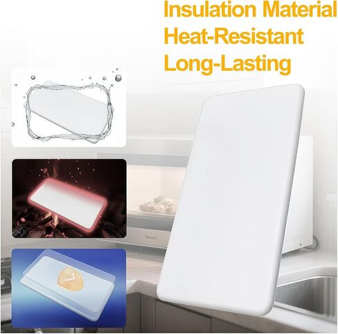 W10533497 3021428 غطاء مدخل الميكروويف مناسب لـ Whirlpool Maytag WMH73521CW YMMV4205FW، غطاء دليل موجة فرن الميكروويف استبدال PS8768667 AP5803334 WPW10533497 غطاء الدليل الموجي in Saudi Arabia