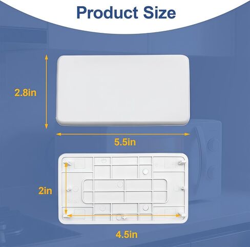 W10533497 3021428 غطاء مدخل الميكروويف مناسب لـ Whirlpool Maytag WMH73521CW YMMV4205FW، غطاء دليل موجة فرن الميكروويف استبدال PS8768667 AP5803334 WPW10533497 غطاء الدليل الموجي in Saudi Arabia