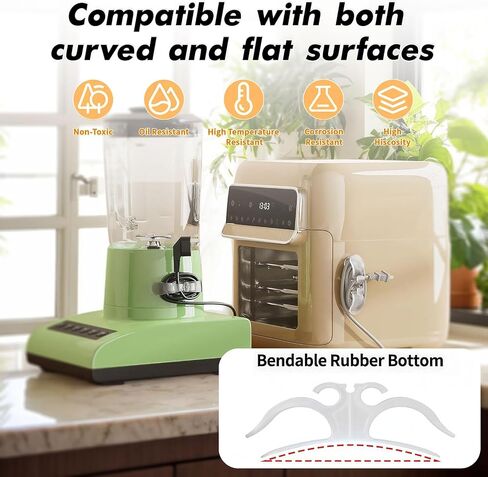 6PCS Appliance Cord Organizer,Upgraded Cord Organizer for Appliances,Wire Wrapper,Compatible with Air Fryers,Coffee Makers, Pressure Cookers, Toasters & Ovens in Saudi Arabia