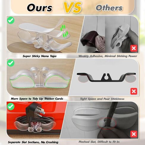 6PCS Appliance Cord Organizer,Upgraded Cord Organizer for Appliances,Wire Wrapper,Compatible with Air Fryers,Coffee Makers, Pressure Cookers, Toasters & Ovens in Saudi Arabia