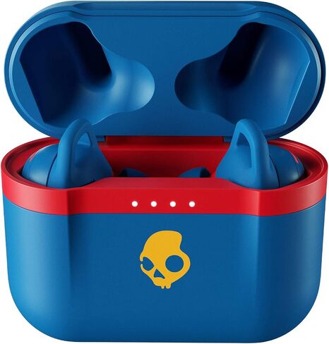 Skullcandy Indy Evo In-Ear Wireless Earbuds, 30 Hr Battery, Microphone, Works with iPhone Android and Bluetooth Devices - Black in Kuwait