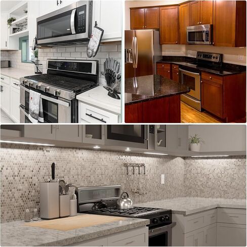 لمبة إضاءة هالوجين لفرن الميكروويف GE، غطاء ميكروويف فوق نطاق الموقد، مصباح إضاءة ليلي/موقد لميكروويف GE، يستبدل WB08X10057 WB08X10051، 4 عبوات in Kuwait