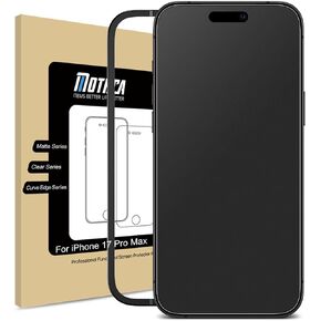واقي شاشة من الزجاج المقوى Mothca غير اللامع لهاتف iPhone XR/iPhone 11 6.1 بوصة، مضاد للانعكاس ومضاد لبصمات الأصابع، واقي شاشة زجاجي بصلابة 9H، خالي من الفقاعات in Kuwait