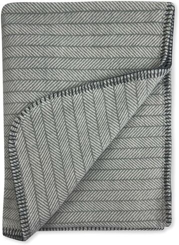 بريستون II - غطاء من الصوف القطبي، بطانية من الصوف القطبي المعاد تدويره فائقة النعومة للكلاب، معطف للأريكة، واقي للسيارة للكلاب الصغيرة والمتوسطة والكبيرة - 40 بوصة × 50 بوصة، رمادي متعرج، مقاس واحد in Kuwait