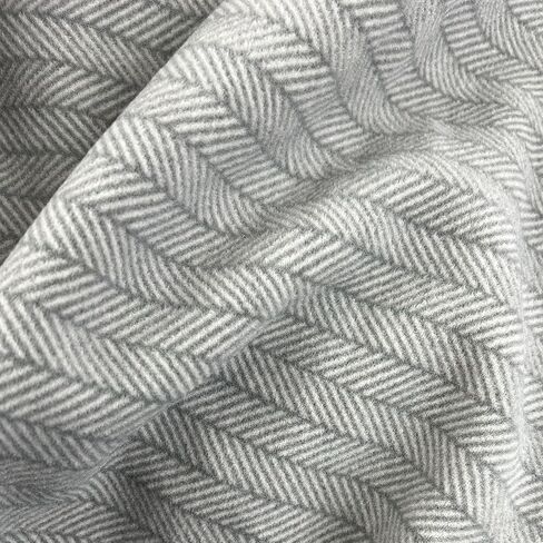 بريستون II - غطاء من الصوف القطبي، بطانية من الصوف القطبي المعاد تدويره فائقة النعومة للكلاب، معطف للأريكة، واقي للسيارة للكلاب الصغيرة والمتوسطة والكبيرة - 40 بوصة × 50 بوصة، رمادي متعرج، مقاس واحد in Kuwait