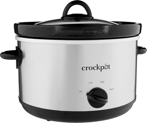 Crock-Pot Small 2 Quart Round Manual Slow Cooker, Black (SCR200-B) in Saudi Arabia