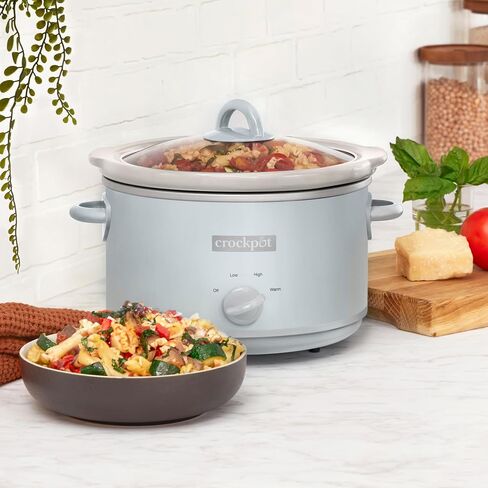 Crock-Pot Small 2 Quart Round Manual Slow Cooker, Black (SCR200-B) in Saudi Arabia
