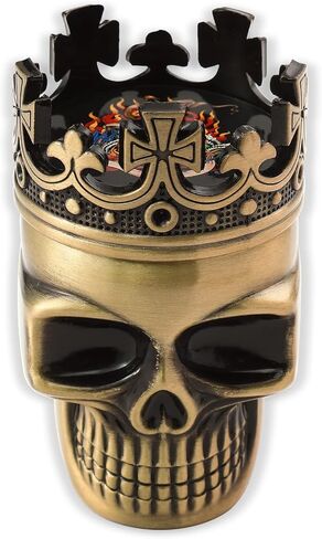 مطحنة الجمجمة - هدية مطحنة التوابل للمطبخ، 1.7 بوصة in Kuwait