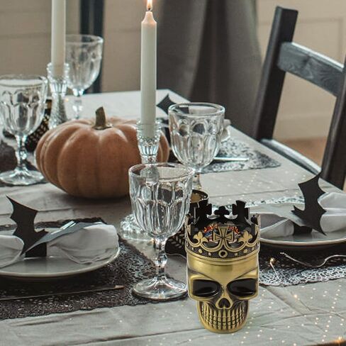 مطحنة الجمجمة - هدية مطحنة التوابل للمطبخ، 1.7 بوصة in Kuwait