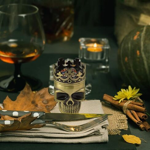 مطحنة الجمجمة - هدية مطحنة التوابل للمطبخ، 1.7 بوصة in Kuwait