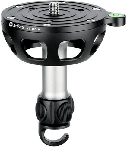 LEOFOTO YB-100LP 100mm Leveling Half Ball Adapter for Bowl Tripod Long Handle & Sandbag Hook Hollow Lightweight in Saudi Arabia