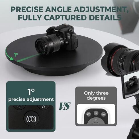 Photography Turntable 13.7inch/110lb with Remote Control in Kuwait