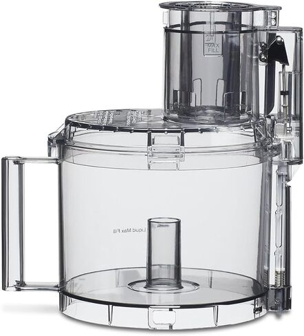 طقم تجميع وعاء العمل البديل المكون من 4 قطع من Cuisinart OEM لسلسلة DFP-14 - يتضمن وعاء DLC-005AGTXT1، ودافعات DLC-2014SPT1-1 وDLC-2014PT1، وغطاء DFP-14NWBCT1 - يناسب موديلات DFP-14 وDLC-7 فقط in Kuwait