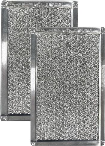 2 PACK Compatible Replacement for LG 1345214 Microwave Grease Aluminum Filter New Replacements in Saudi Arabia