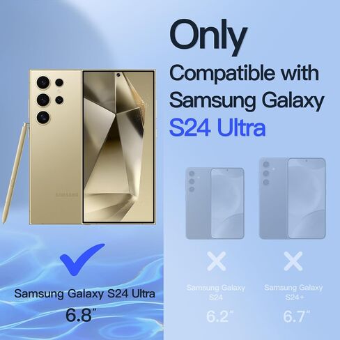 JETech Privacy Screen Protector for Samsung Galaxy S23 5G 6.1-Inch with Camera Lens Protector, Anti-Spy Tempered Glass Film, Fingerprint ID Compatible, 2-Pack Each in Kuwait