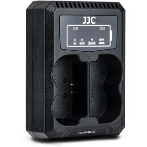 (USB + USB-C Input ) Battery Charger for Fujifilm NP-T125 Battery,Supports QC 3.0 Fast Charging Tech, Compatible with Fuji GFX 100 50S 50R, Built-in USB Cable and USB-C Input + 40cm Extension Cable in Kuwait