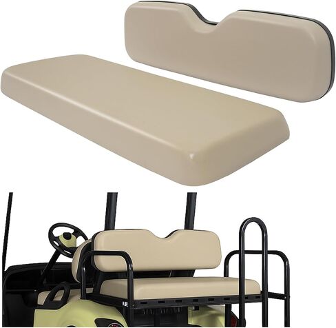 Universal Golf Cart Bottled Seat Bottom & Seat Backrest متوافق مع Yamaha و Ezgo TXT/RXV/ST و Club Car DS & Precident وغيرها in Saudi Arabia