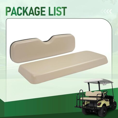Universal Golf Cart Bottled Seat Bottom & Seat Backrest متوافق مع Yamaha و Ezgo TXT/RXV/ST و Club Car DS & Precident وغيرها in Saudi Arabia