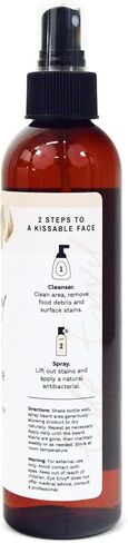 Eye Envy Beard Stain Remover Spray for Dogs/Cats. Natural, Safe. Remove Stains from Drooling, Saliva, Food, Runoff from Tearing. Removes Odors. Keeps Dog Beards Clean. 4oz in Kuwait