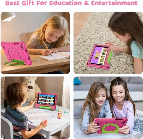 Kids Tablet 7 inch, 4GB RAM 32GB, Kid-Proof Case, Parental Control Blue in Kuwait