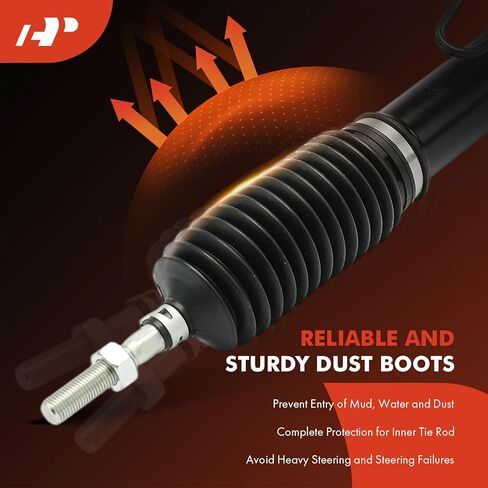 مجموعة رف وترس توجيه كهربائي ممتاز، مع أحذية طويلة، متوافقة مع Honda Accord 2008 2009 2010 2011 2012، L4 2.4L، استبدال # 53010TA0A01، 53601TA0A02 in Kuwait