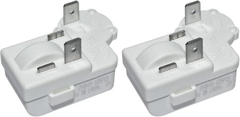 ثلاجة 2Pin، واقي الحمل الزائد، ضاغط PTC Starter Relay، بدء استبدال التتابع لثلاجة Danby Haier Midea الصغيرة ZHB69-120P15، ZHB60-120P4.7، ZHB60-120P15، ZHB45-105P15 in Kuwait