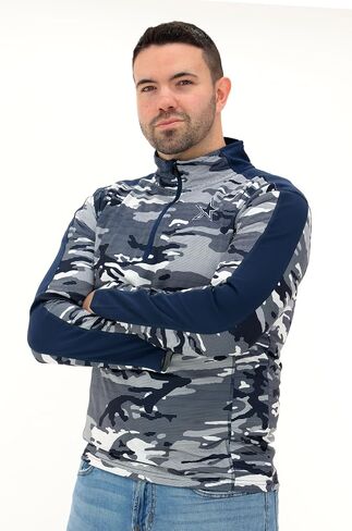 Zubaz NFL للرجال المرتفع 1/4 سوينة سويضة in Saudi Arabia