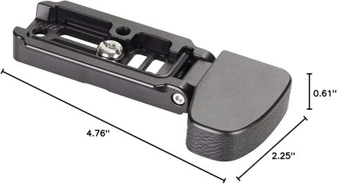 WEPOTO A6400 قبضة لوحة التركيب السريع تعزيز الجر حماية الكاميرا لا تعاني من التآكل لسوني A6400 A6300 A6100 in Kuwait