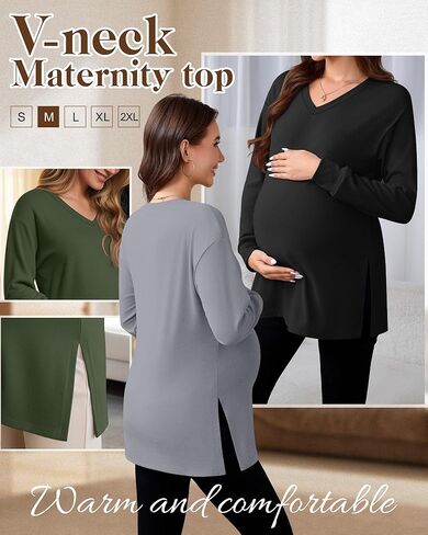 Huukaey 3 Pack Women Farmal Thermal Thermity Sleeve قمصان طويلة الأكمام in Saudi Arabia