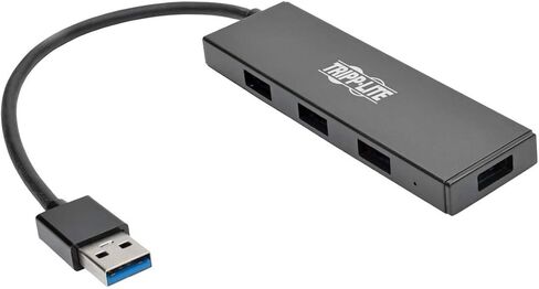 تريب لايت 4 منافذ يو اس بي 3.0 موزع يو اس بي 3.0 ، موزع USB محمول لشحن USB ونقل البيانات ، 5 جيجابت في الثانية ، الومنيوم (U360-004-4A-AL) in Kuwait