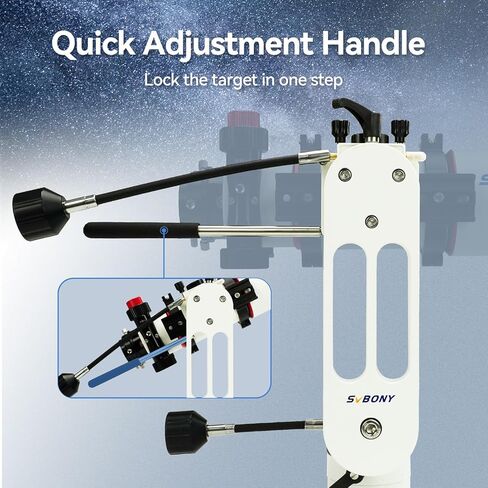 Svbony SV225 Alt-Asimuth Mount Mount الحاملة للحمل 10 كجم و SV225T للتلسكوب الفلكي ثلاثي القوائم ، بنية مجوفة CNC ، تلسكوب سريع التلسكوب للملاحظة الفلكية للمراقبة الفلكية in Saudi Arabia