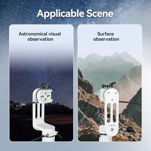 Svbony SV225 Alt-Asimuth Mount Mount الحاملة للحمل 10 كجم و SV225T للتلسكوب الفلكي ثلاثي القوائم ، بنية مجوفة CNC ، تلسكوب سريع التلسكوب للملاحظة الفلكية للمراقبة الفلكية in Saudi Arabia