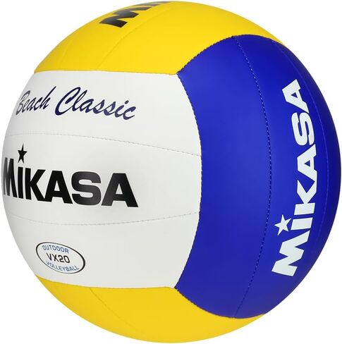 ميكاسا VX20 كرة الطائرة الشاطئية الكلاسيكية باللون الأبيض in Kuwait