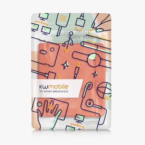 kwmobile Cover for Kobo Libra H2O Case - Slim PU Leather eReader Cover with Stand and auto Sleep funktion - Dark Green in Kuwait