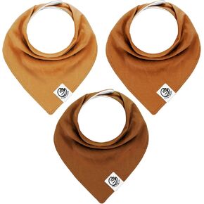 Baby Bibs for Boys & Girls – Organic Cotton, Super Absorbent Drool & Teething Bibs with Adjustable Snaps – 3 Pack in Saudi Arabia