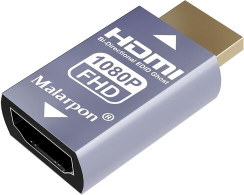 محاكي Hdmi Edid Passthrough الجيل الثالث من الألومنيوم مناسب بدون رأس، EDID للمفاتيح والموسعات النشطة للشاشة 1920x1080@59 هرتز 2P in Kuwait