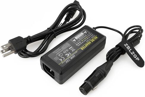 XLR 4 Pin 16V 10A AC DC Power Supply Adapter, Professional 160W Camera Power Charger for Venice 2 Burano Sony PMW-F5 PMW-F55 PMW-F3 Canon C300 III C400 C500 II C700 Panasonic HPX370 VariCam LT in Saudi Arabia