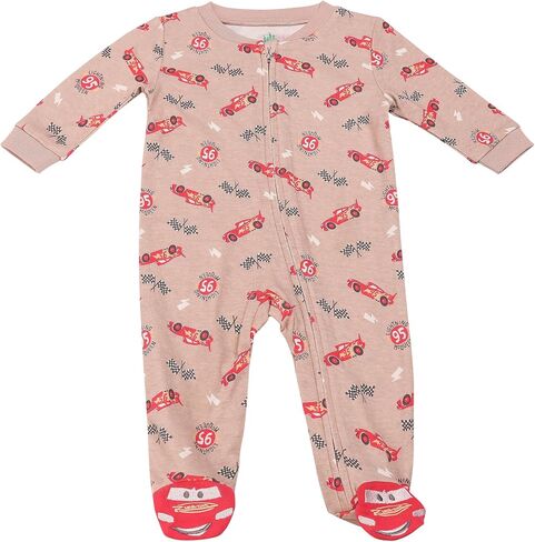 Magic Threadz Disney Baby Boys Quilted Footed Coveralls – Toy Story, Cars, Winnie the Pooh & Spiderman Infant (0/3M–6/9M) in Saudi Arabia