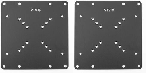 VIVO Steel VESA TV and Monitor Mount Adapter Plate Bracket for Screens 23 to 42 inches, Conversion Kit for VESA up to 200x200mm, MOUNT-AD2X2 in Saudi Arabia