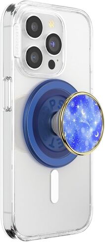 PopSockets PopGrip: Phone Grip and Phone Stand, Collapsible, Swappable Top, Star Chart in Kuwait