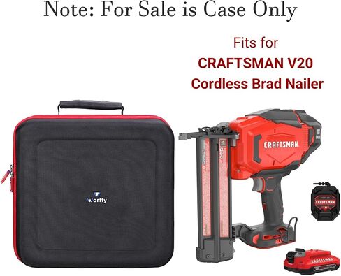 حالة صعبة لـ Craftsman V20 Brad Nailer Cordless 18GA (CMCN618B) ، حالة فقط (لـ CMCN618B) in Saudi Arabia