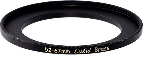 LUŽID X2 Brass 55mm to 58mm Step Up Filter Ring Adapter 55 58 Luzid in Kuwait