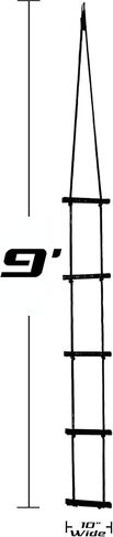 سلم الصعود EZ Riser من Hardline Products، الحجم: عبوة من 1، أسود in Kuwait
