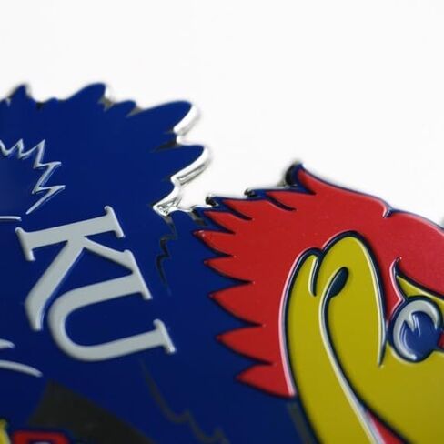 FANMATS 60459 Kansas City Chiefs شعار ملون منقوش من الألومنيوم شديد التحمل، ملصق شعار تلقائي in Saudi Arabia