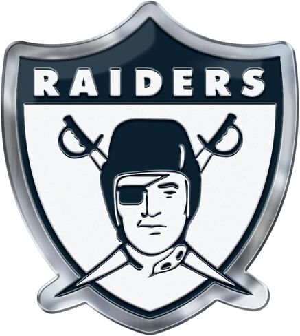 FANMATS 60459 Kansas City Chiefs شعار ملون منقوش من الألومنيوم شديد التحمل، ملصق شعار تلقائي in Saudi Arabia