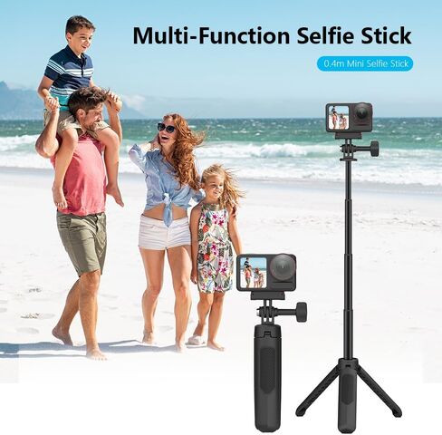Osmo Action Tripod Stand with Magnetic Quick Release, Extension Rod Mini 360 Selfie Stick for DJI Osmo 360 Action 5 Pro 4 3 Accessories in Kuwait